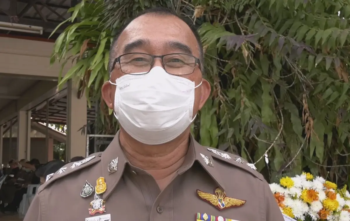 พ.ต.อ.ทรรศ์ธนสรณ์ จุฑารัตน์ ผกก.สภ.แม่จัน