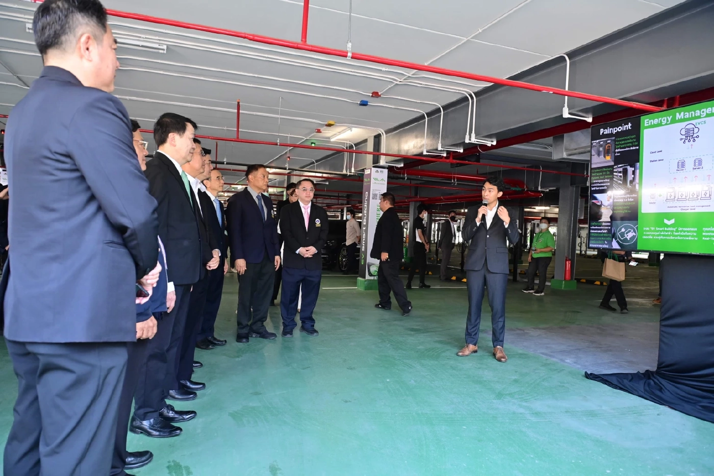 EA-รพ.รามาฯ-EXAT ร่วมเปิดตัว “EV Smart Building” by EA Anywhere พร้อมหัวชาร์จมากที่สุดใน ASEAN