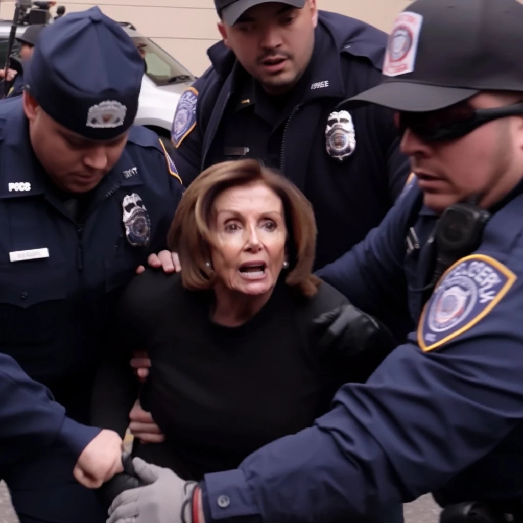 ภาพ AI แนนซี เพโลซี 