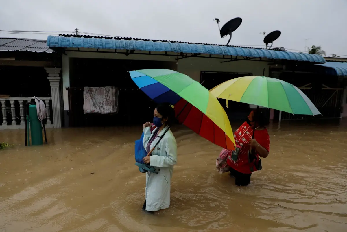 รัฐยะโฮร์ในมาเลเซียเจอฝนตกหนักสุดใน 172 ปี