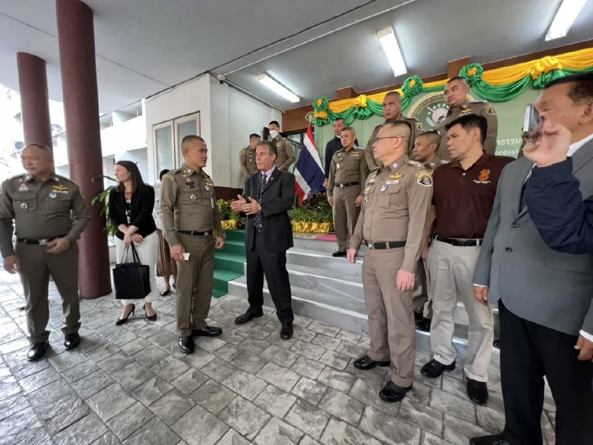 คณะทูตสหรัฐฯ - ตำรวจ.ปทส.ร่วมหารือ ประเด็นคุ้มครองสัตว์ป่า