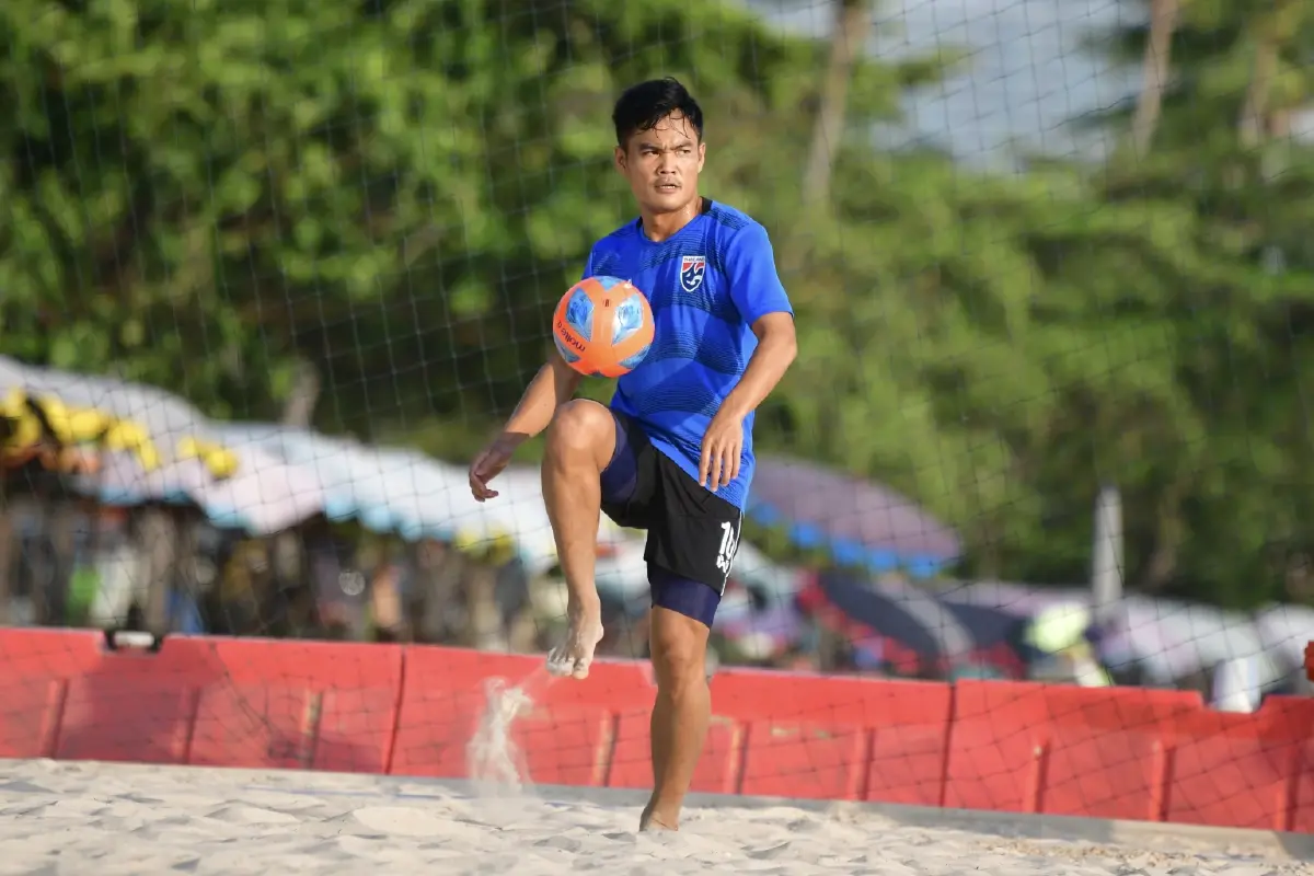 "ไทย vs. บาห์เรน" ชี้ชะตาเข้ารอบฟุตบอลชายหาดเอเชียนคัพคืนนี้