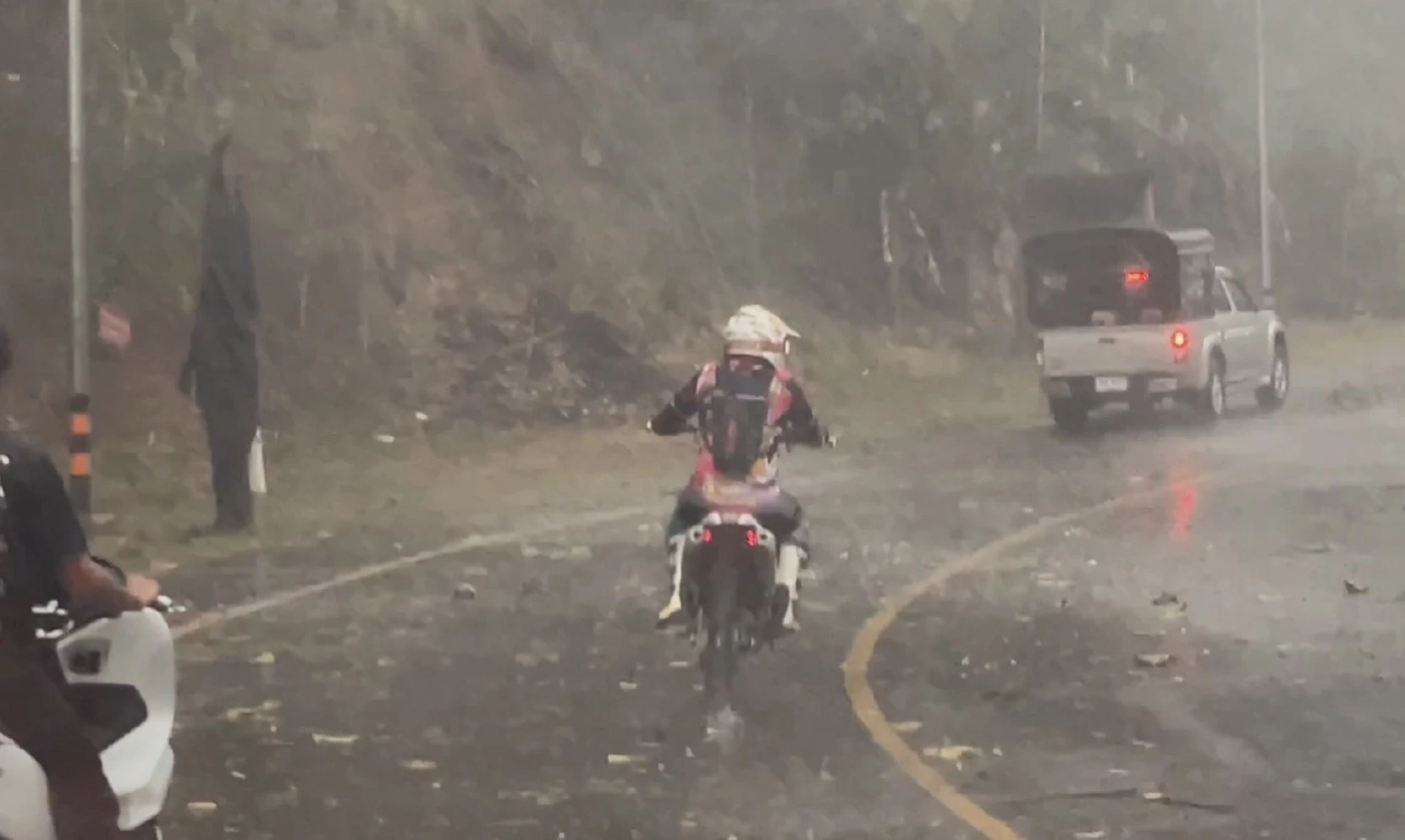 เชียงใหม่อ่วมซ้ำสอง พายุลูกเห็บถล่ม อำเภอแม่วาง