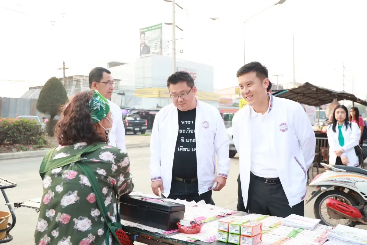 "ชัยวุฒิ" หาเสียงตลาดเชียงใหม่ ชูนโยบายพัฒนาพื้นที่-บัตรสวัสดิการแห่งรัฐ
