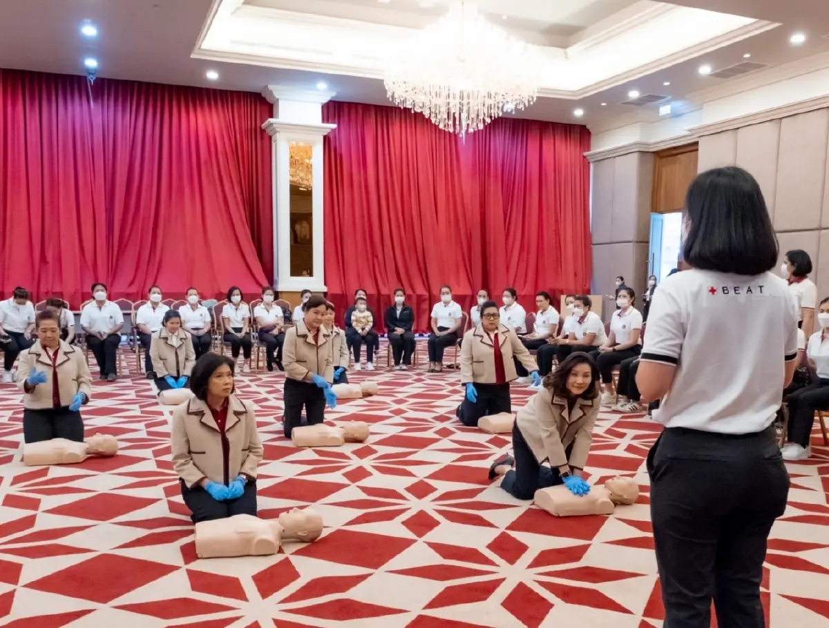 แม่บ้านตำรวจ เปิดอบรม “หนึ่งคนเรียน หลายคนรอด”