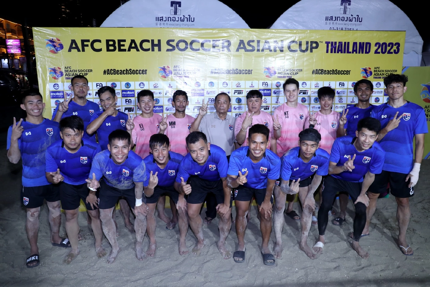 "ทีมชาติไทย" ปะทะ "ซาอุฯ" ประเดิมศึกฟุตบอลชายหาดเอเชียคืนนี้