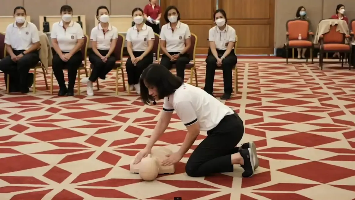 แม่บ้านตำรวจ เปิดอบรม “หนึ่งคนเรียน หลายคนรอด”