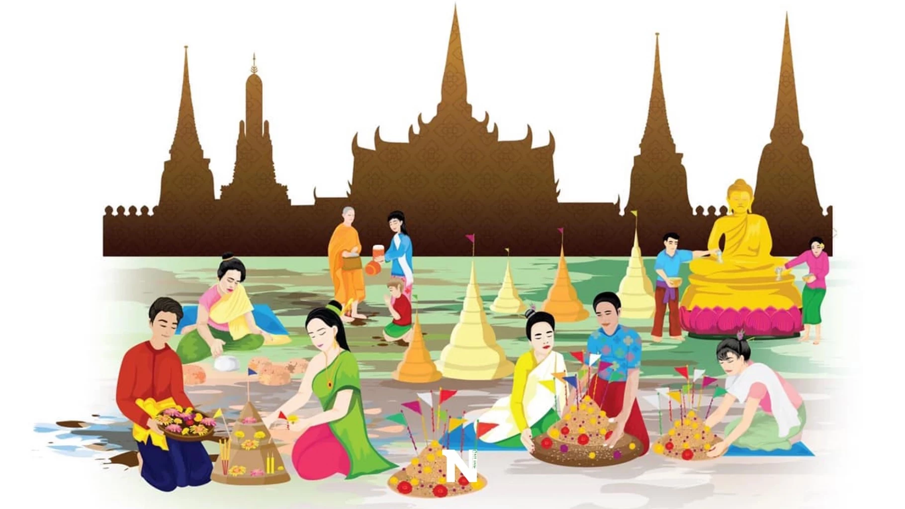 "ตำนานวันสงกรานต์" 13 เมษายน วันปีใหม่ไทย ประวัติ ความสำคัญที่คนไทยควรรู้