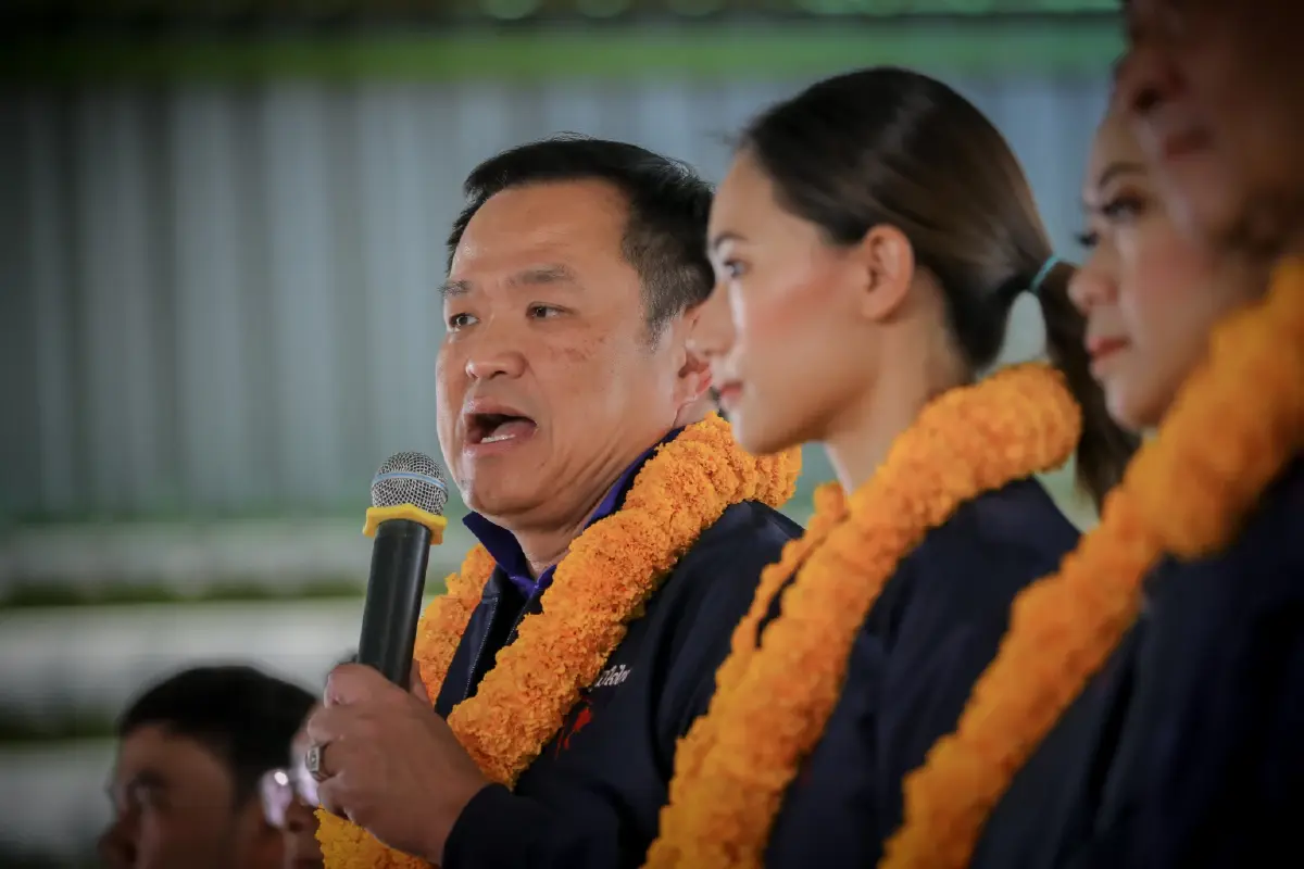 อนุทิน ชูนโยบายเพิ่มรายได้เกษตรกร อ้อนชาวอยุธยา เลือก "ภูมิใจไทย" ยกจังหวัด 