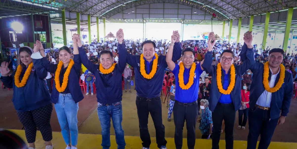 อนุทิน ชูนโยบายเพิ่มรายได้เกษตรกร อ้อนชาวอยุธยา เลือก "ภูมิใจไทย" ยกจังหวัด 