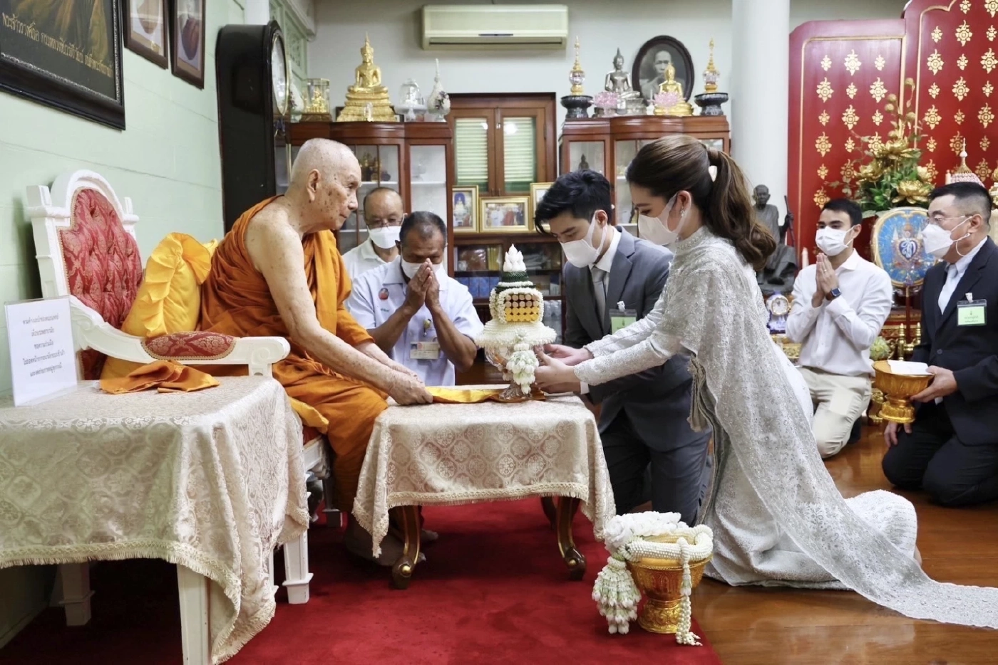 จินนี่ จุฑาภัค ลูกสาว ใหญ่ ฝันดี แต่งงานเรียบง่าย