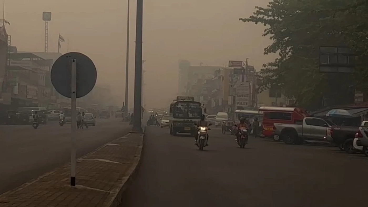 "แม่สาย"วิกฤต ค่า"PM2.5"พุ่งสูงที่สุดในประเทศไทย พบจุดความร้อนเพียบ