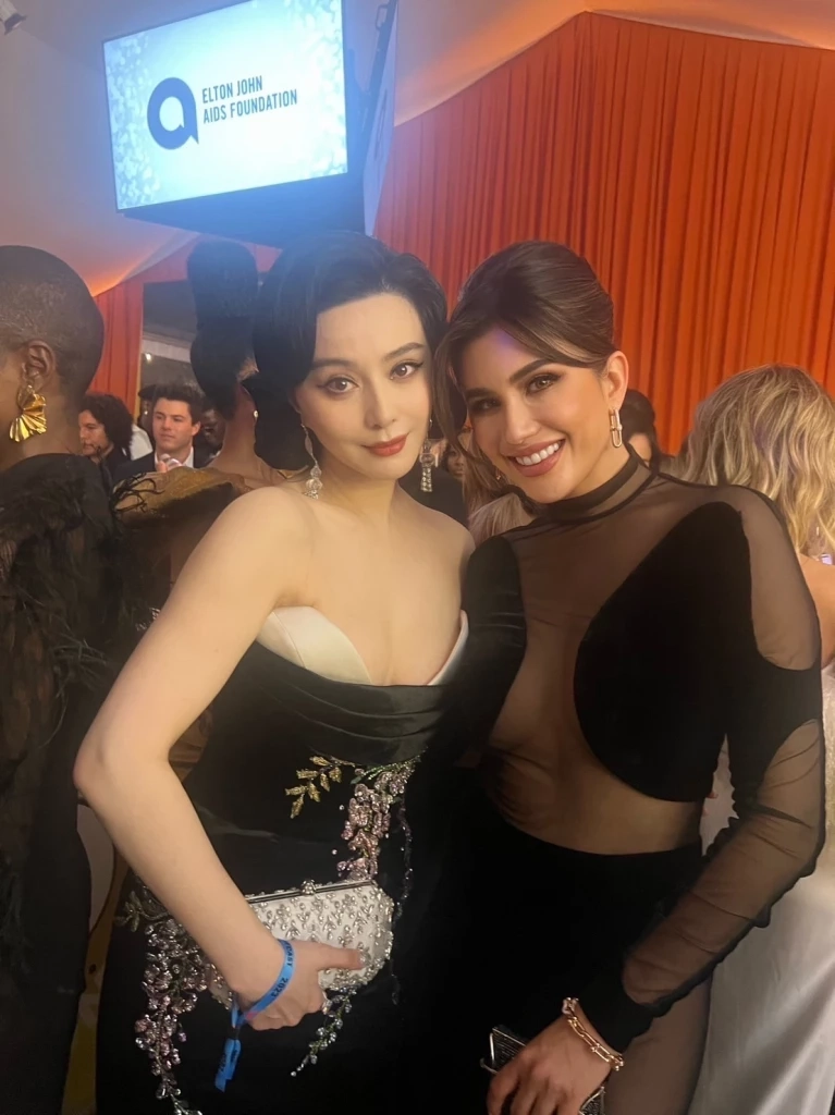 ปู ไปรยา หนึ่งเดียวของไทย เฉิดฉายในงานปาร์ตี้ Oscars 2023