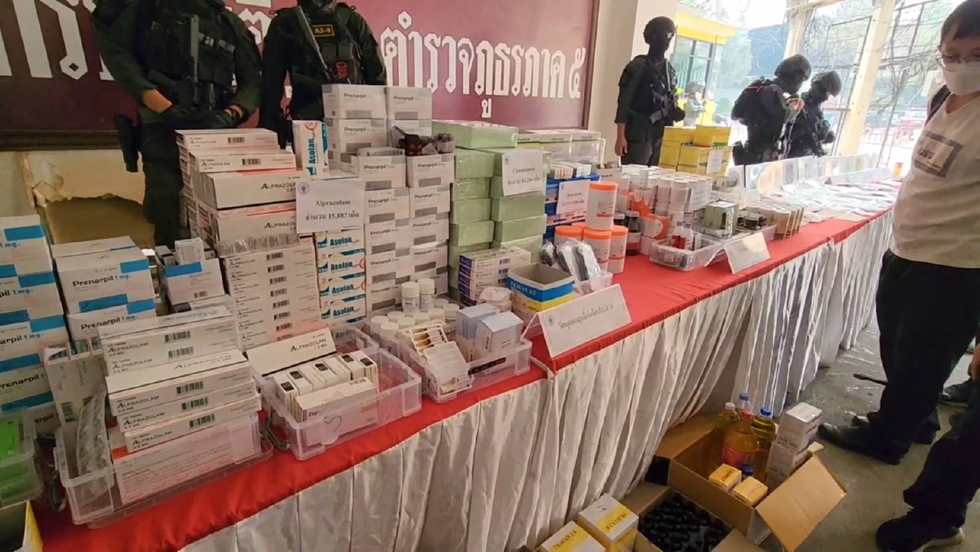 ตำรวจ ภ.5 จับเอเยนต์ขายยาเสียสาว เผย ระบาดในกลุ่มวัยรุ่น ตัวเมืองเชียงใหม่