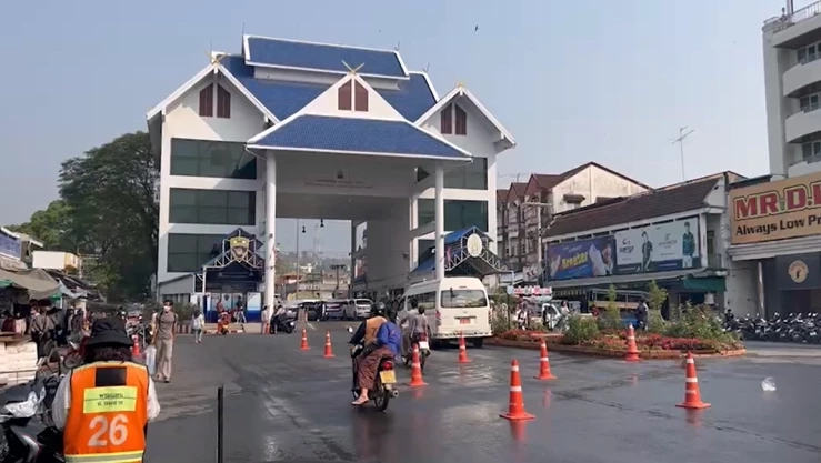 จุดผ่านแดนถาวรแม่สาย จ.เชียงราย