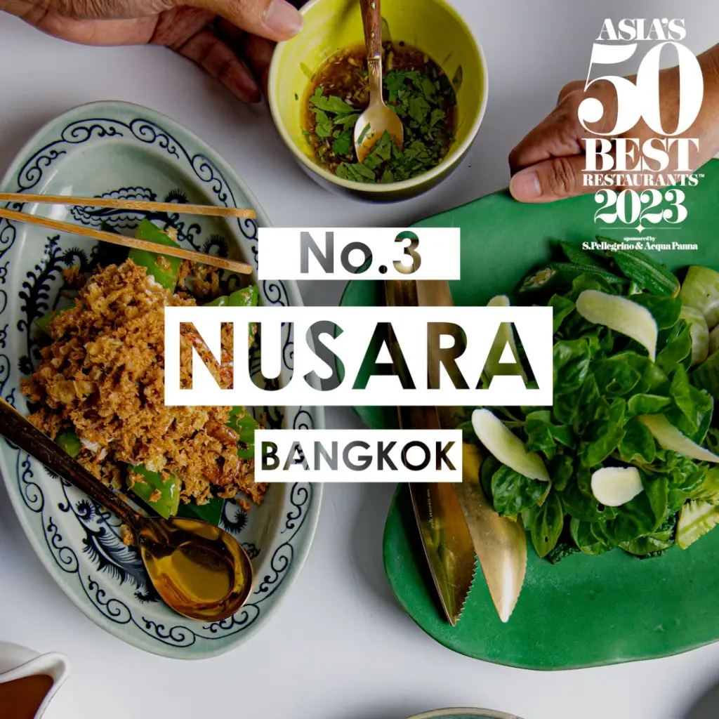 ร้านฤดูครองแชมป์ร้านอาหารเยี่ยมสุดในเอเชียปีนี้ ร้านเจ๊ไฝ ติดด้วย