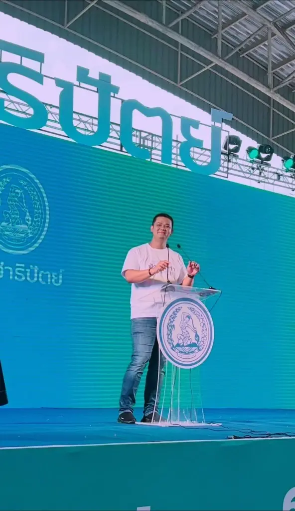 ชัยชนะ ปราศรัยที่พัทลุง เมื่อวันที่ 4 มี.ค.ที่ผ่านมา