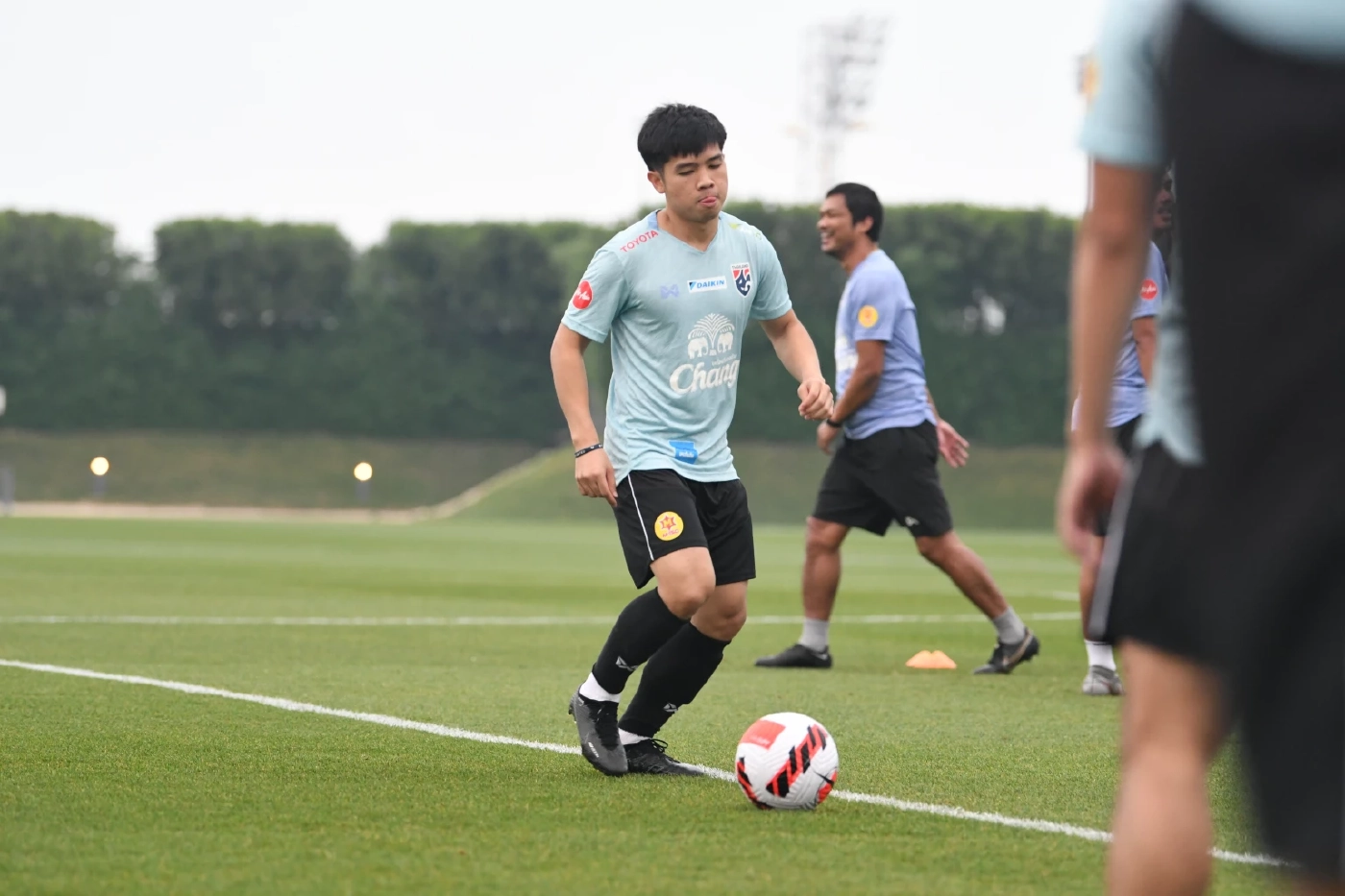 "ไทย U23" ซ้อมเข้ม "เศรษฐสิทธิ์" หวังทุบคูเวตซิวที่ 3 โดฮาคัพ