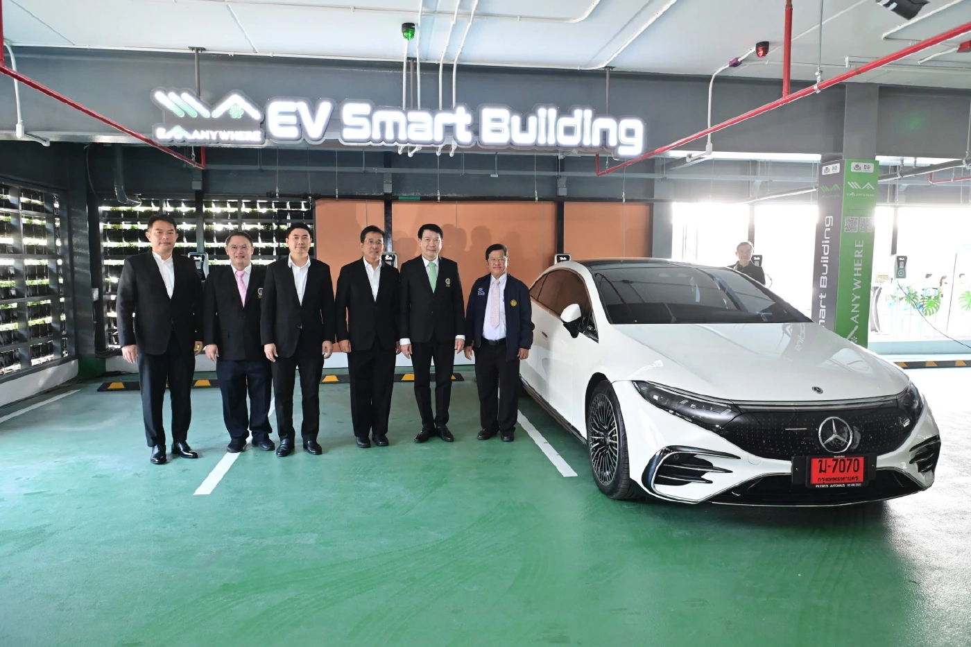 EA-รพ.รามาฯ-EXAT ร่วมเปิดตัว “EV Smart Building” by EA Anywhere พร้อมหัวชาร์จมากที่สุดใน ASEAN