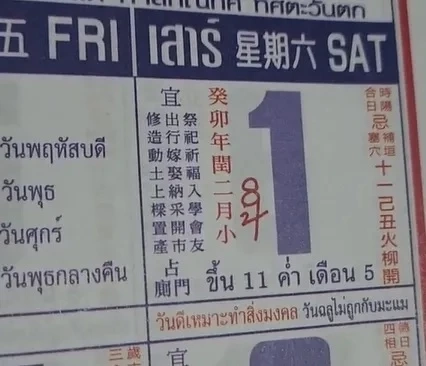 รีบเลย เลขเด็ดปฏิทินจีน งวดนี้มาไว มาเต็มคาราเบล ชอบใบไหน ลุ้นหวยงวด1/4/66 