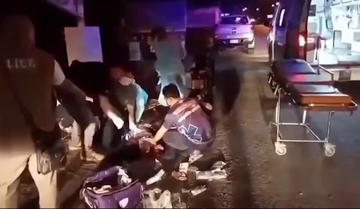 สาวถูกแก๊งโจ๋ฟันแขนขาด ฝืนใจขี่ จยย. มาป้อม ตร. หวังให้ช่วย แต่สิ้นใจก่อน