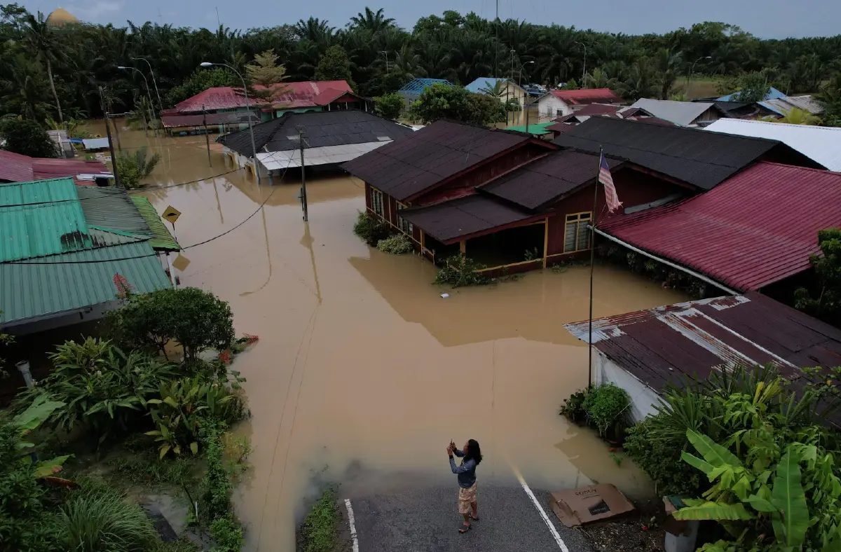รัฐยะโฮร์ในมาเลเซียเจอฝนตกหนักสุดใน 172 ปี