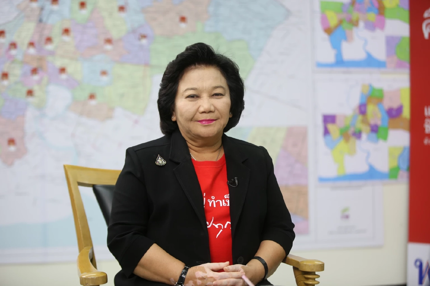 ดร. พวงเพ็ชร  ชุนละเอียด ประธานภาคกทม. พรรคเพื่อไทย 