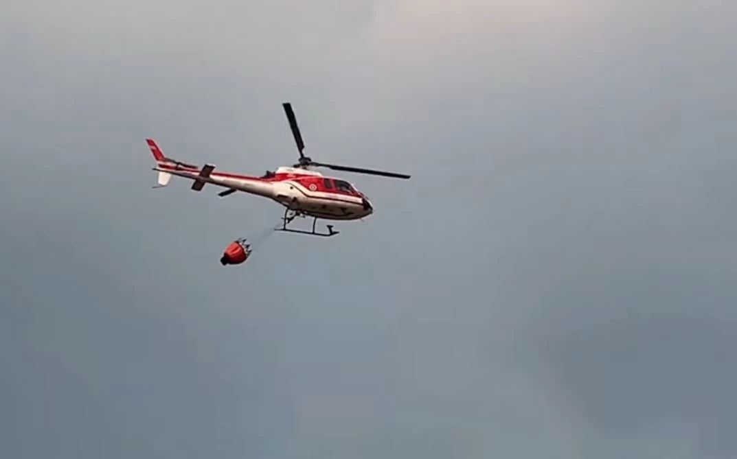 หัวหน้า อช.เขาใหญ่ มั่นใจ วันนี้ดับไฟป่าเขาแหลมได้หมด