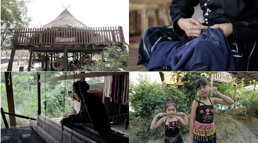 สัมผัส"ไทยทรงดำ"สามดอน เรียบง่าย ใกล้หลักธรรม แห่งดินแดน"สุพรรณบุรี"