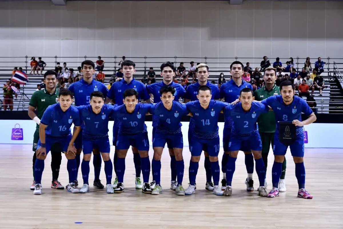 ฟุตซอลไทยถล่มโมซัมบิก 6-2 ประเดิมศึก NSDF