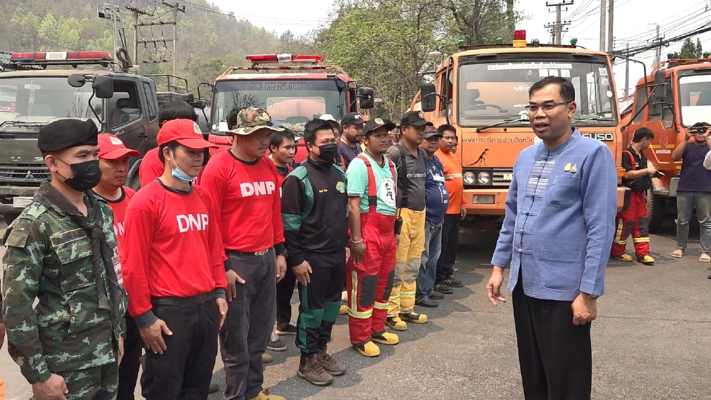 แม่ฮ่องสอนอ่วม! หมอกควันไฟปกคลุม ชาวบ้านป่วยแล้ว 9 พันคน