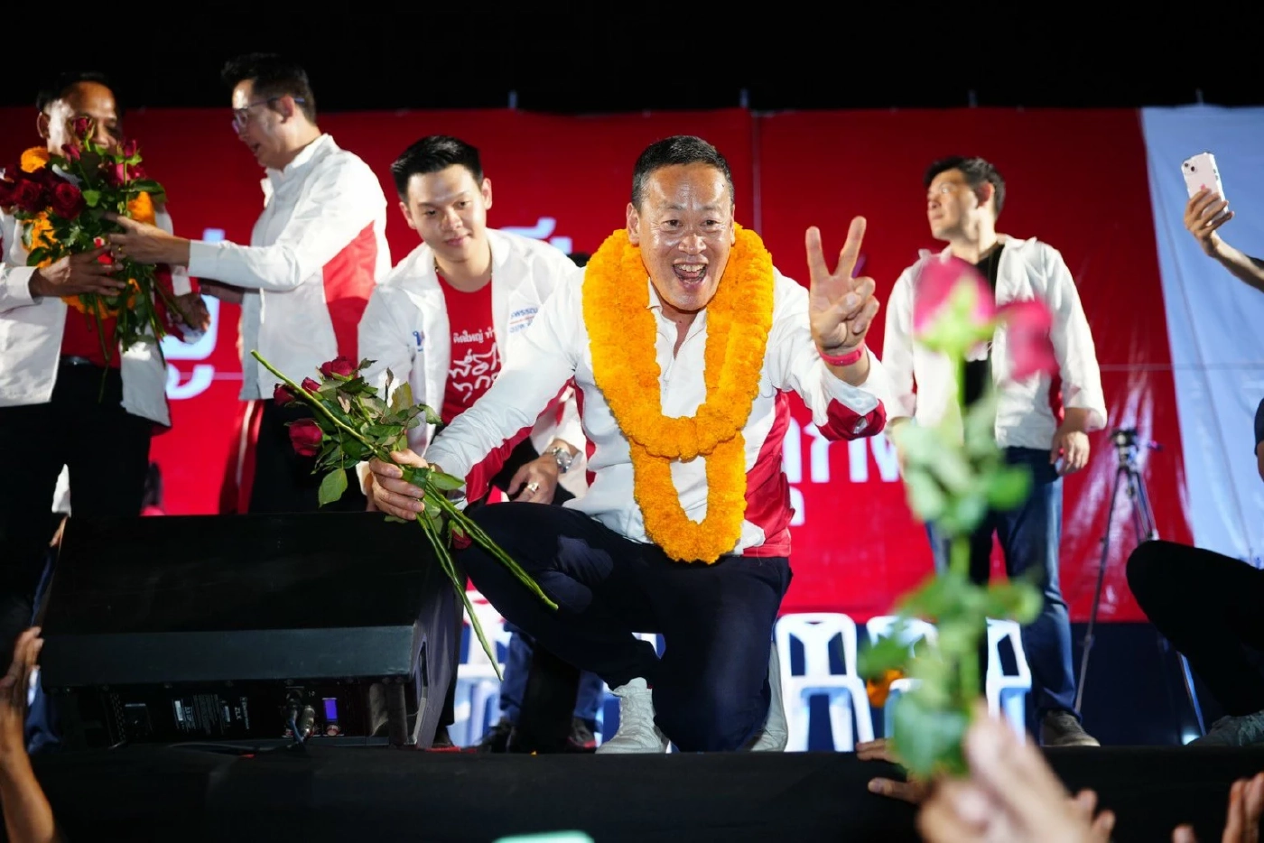 "เศรษฐา"โชว์เดี่ยวเวทีปราศรัย"ระยอง" ลั่นเพื่อไทยขอเก้าอี้ส.ส.ยกจังหวัด