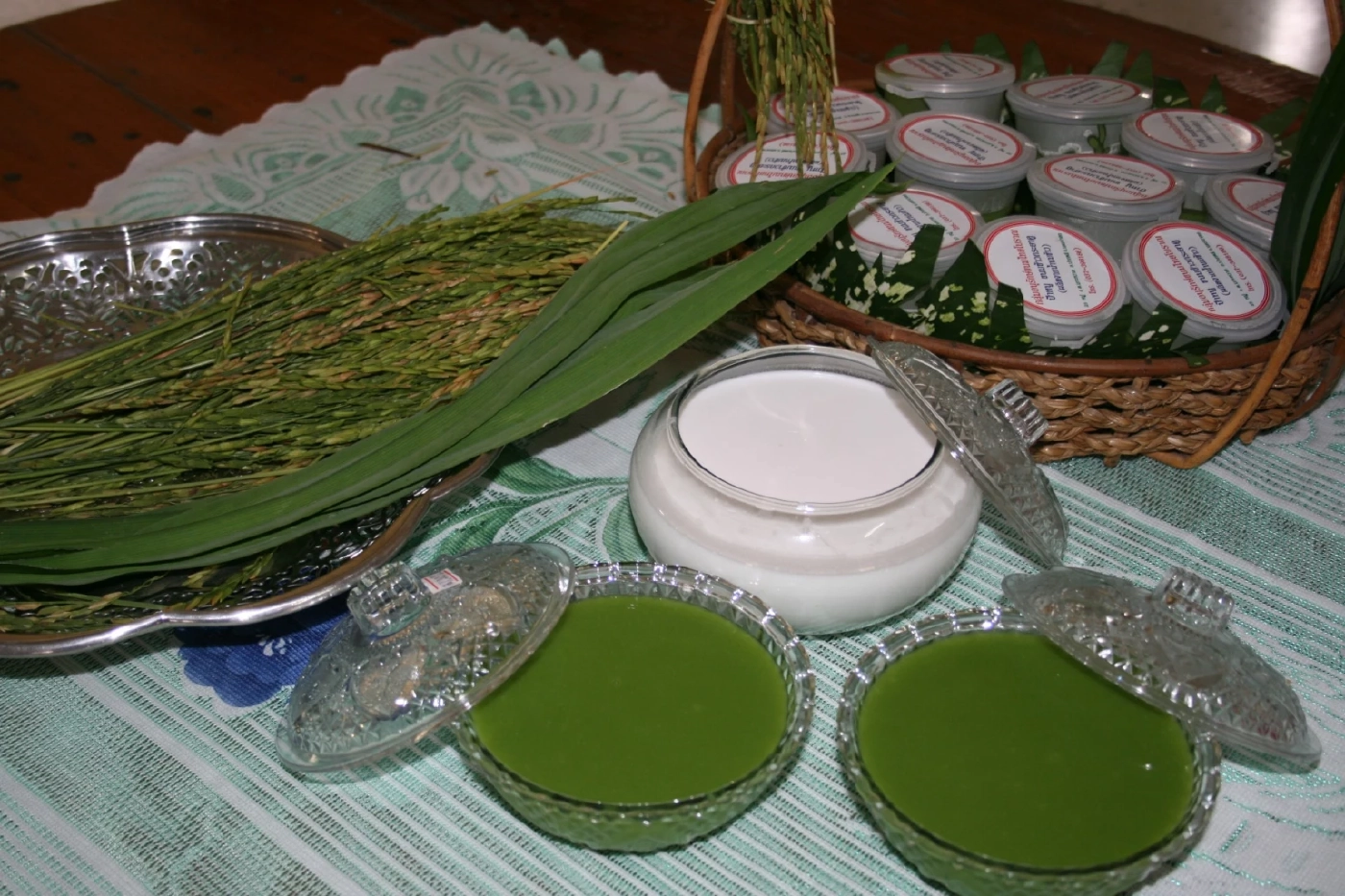 ภาพจาก - กลุ่มอนุรักษ์ขนมไทยโบราณ ตำบลเกาะหวาย อำเภอปากพลี จังหวัดนครนายก 