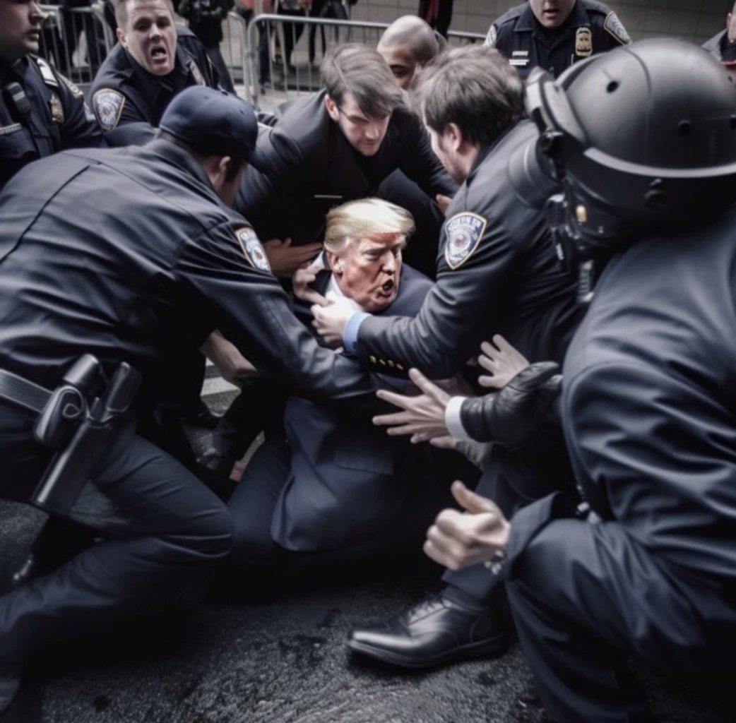 ภาพ AI โดนัลด์ ทรัมป์