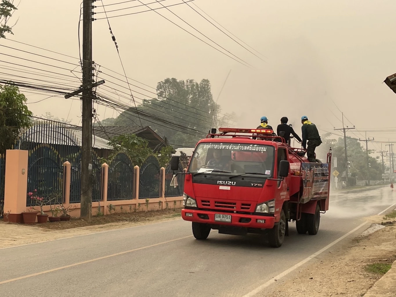 ชาวแม่สายสุดทน "PM2.5"ทะลุ 542 ไมโครกรัม จ่อรวมตัวกดดันรัฐแก้ปัญหา