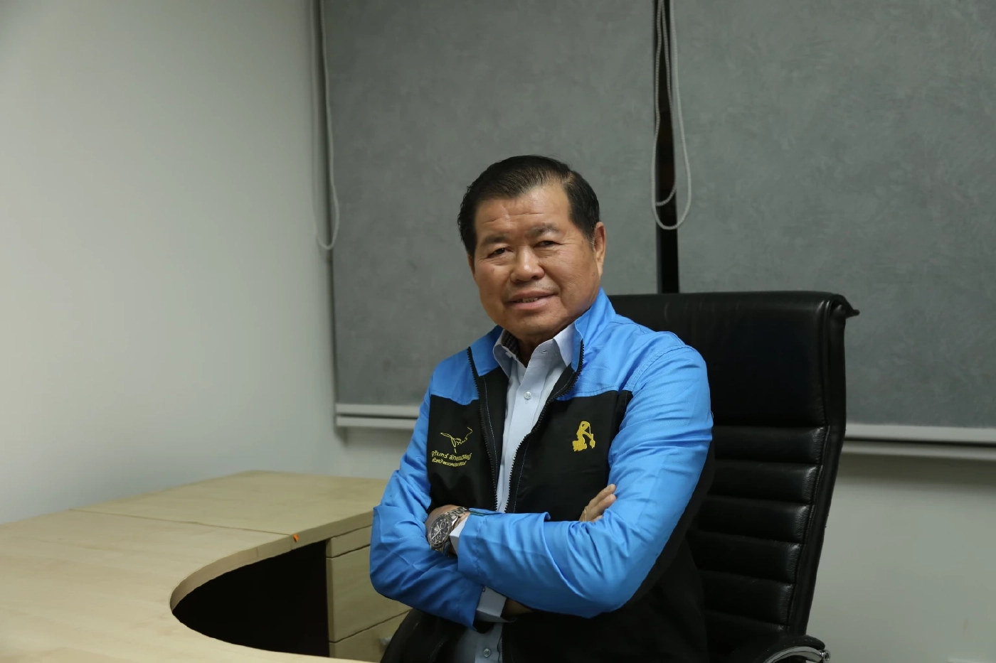 นิพนธ์  บุญญามณี  รองหัวหน้าพรรคประชาธิปัตย์และผอ.เลือกตั้งปชป.