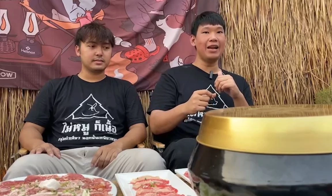 เจ้าของร้านรับใช้บาตรพระเป็นหม้อชาบูจริง แต่เป็นเกรดสแตนเลสไม่เคลือบสี