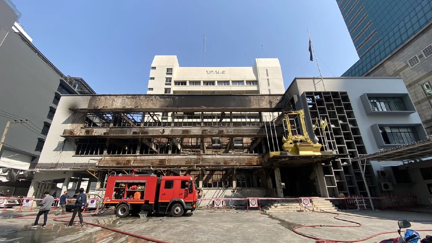 ผบก.น.5 แจง “เอกสารคดีสำคัญ” รอดพ้นจากไฟไหม้อาคาร