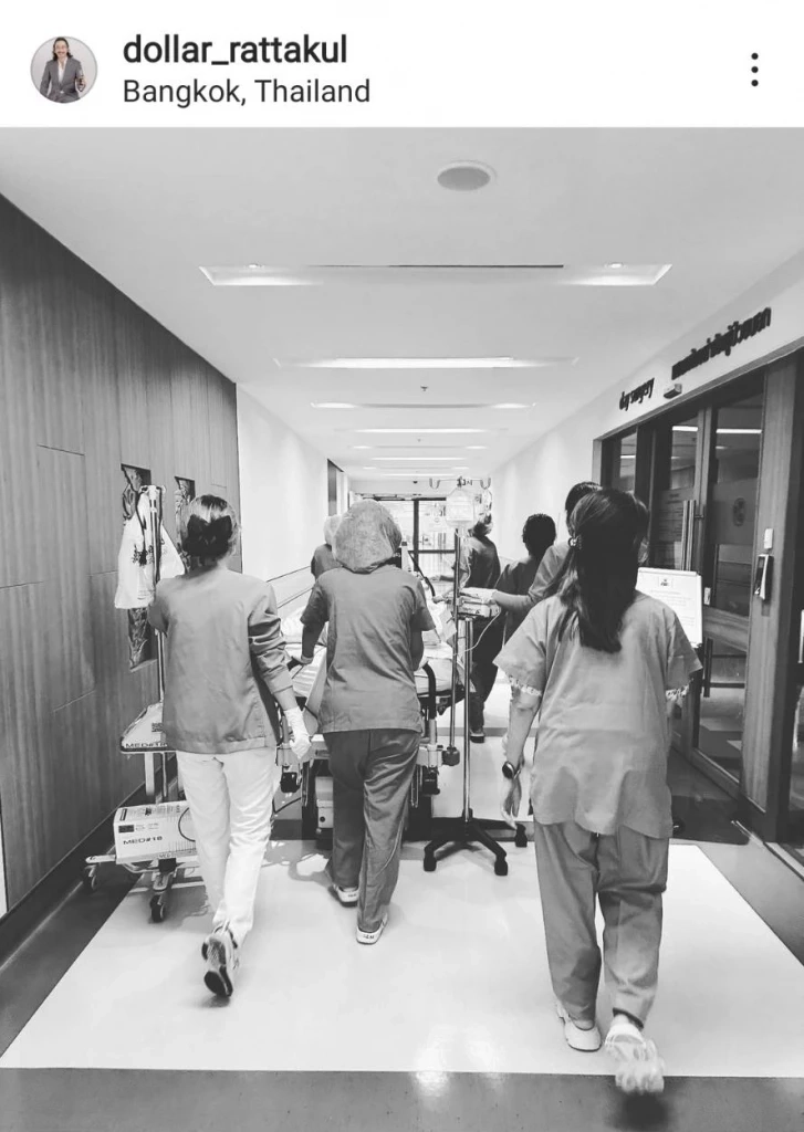 นายพลดอลล่าร์ แจ้งข่าว คุณหญิงแมงมุม ผ่าตัดด่วน หลังพบเลือดออกภายใน 