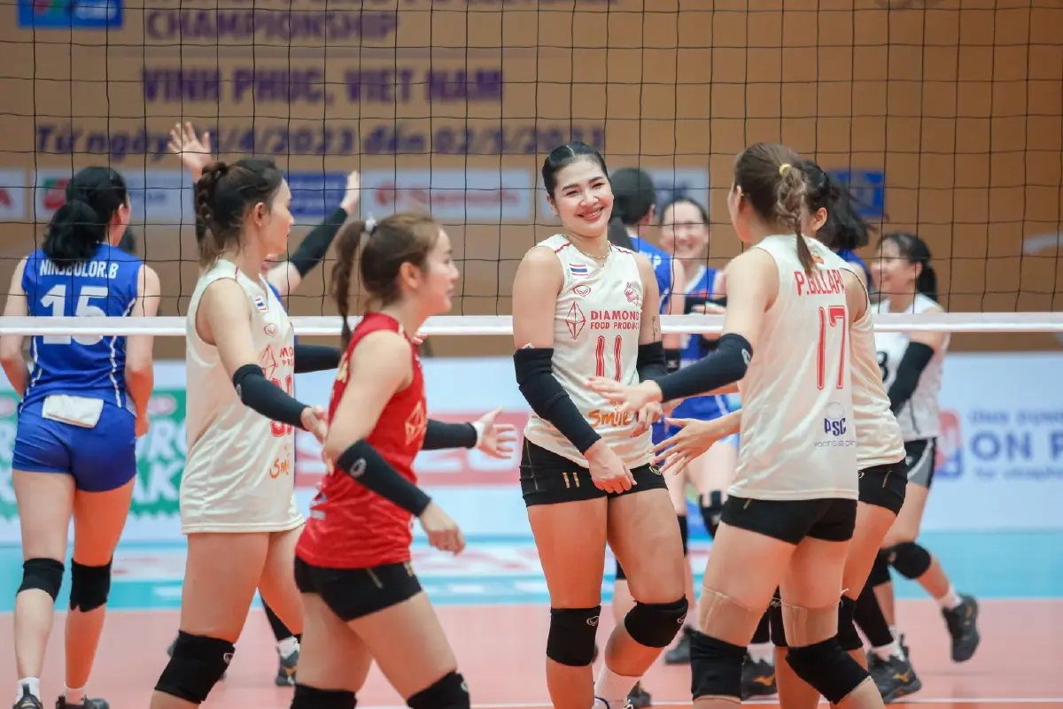 แรงต่อเนื่อง! "ไดมอนด์ฟู้ด" ถล่มมองโกเลียคว้าชัยนัด 2 ศึกสโมสรเอเชีย