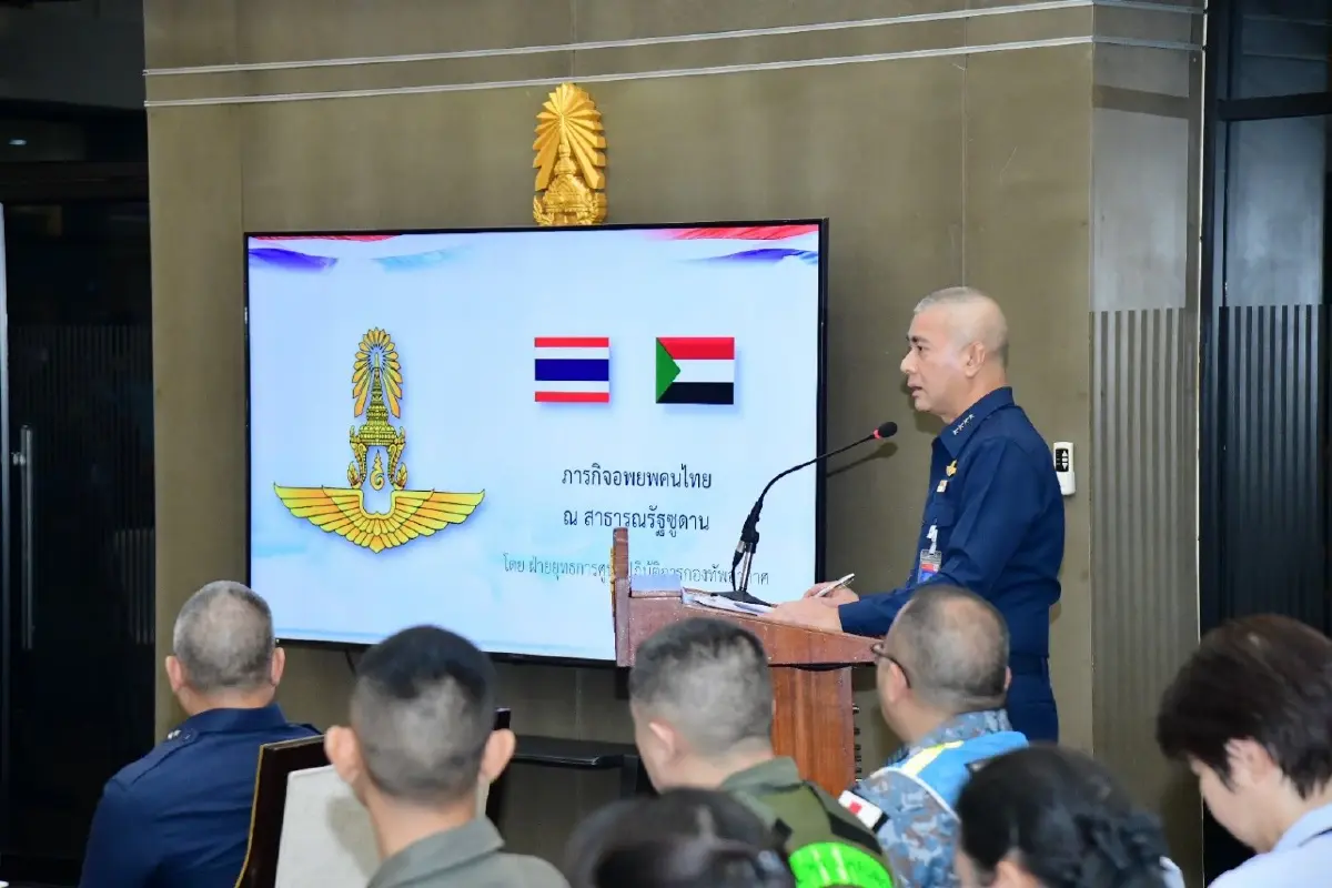 ผบ.ทอ. ส่งเครื่องบิน-แพทย์และเวชภัณฑ์ ไปรับคนไทยอพยพจากซูดานแล้ว