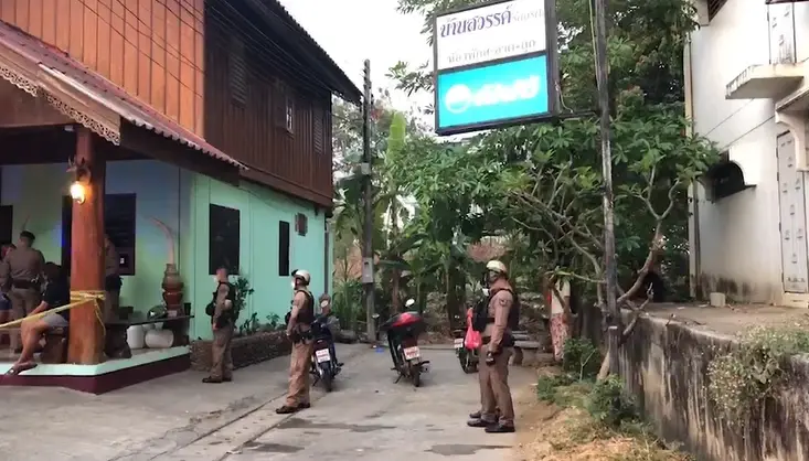 สุดโหด! หนุ่มพม่าควงลูกซอง บุกหาแฟนสาวในรีสอร์ต ยามไม่ให้เข้าถูกยิงหัวแบะ
