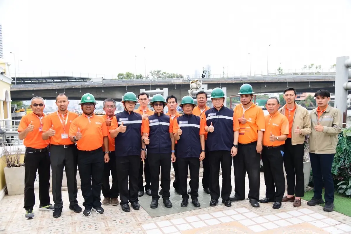 MEA ติดตั้งโคมไฟฟ้าส่องสว่าง LED โซลาร์เซลล์ บริเวณท่าเรือสาธารณะแม่น้ำเจ้าพระยา 82 แห่ง