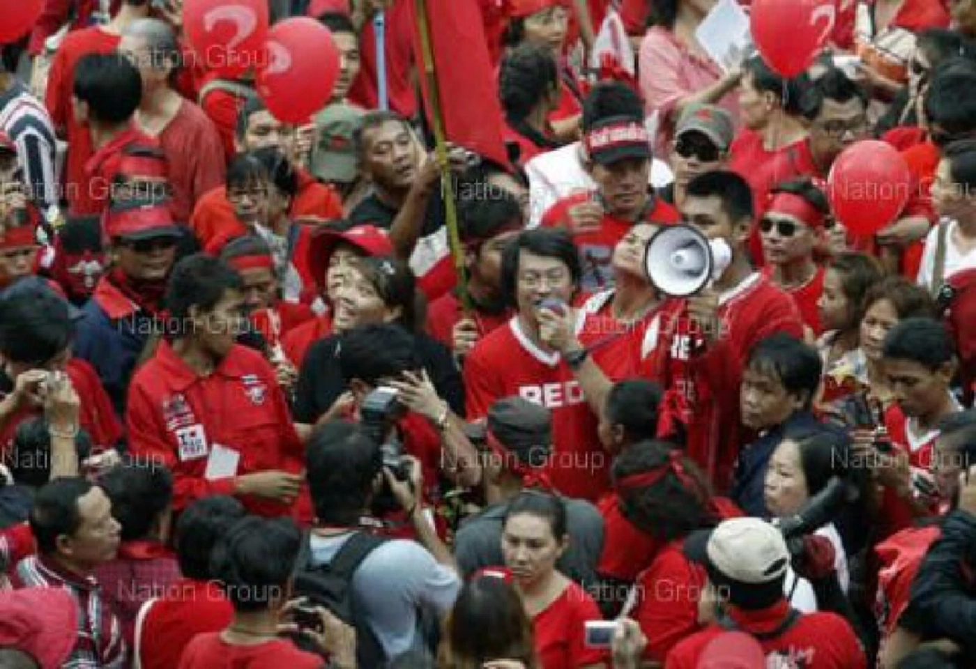 แฟ้มภาพ  การชุมนุมคนเสื้อแดง เมื่อปี 2553 