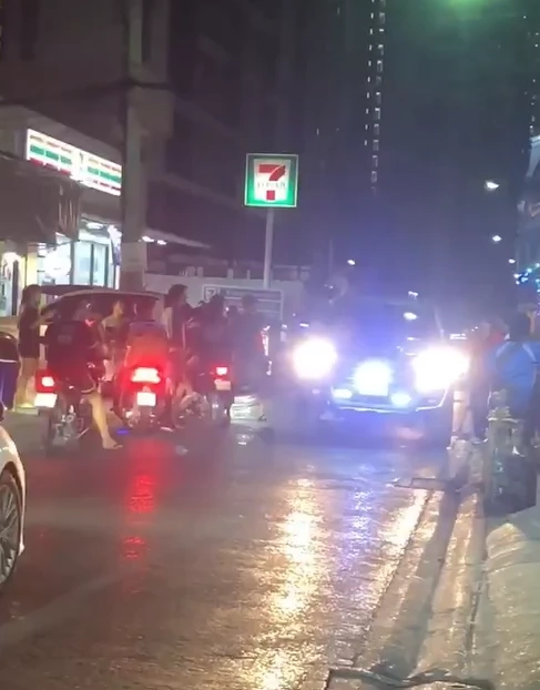 ภาพเหตุการณ์ขณะเกิดเหตุ