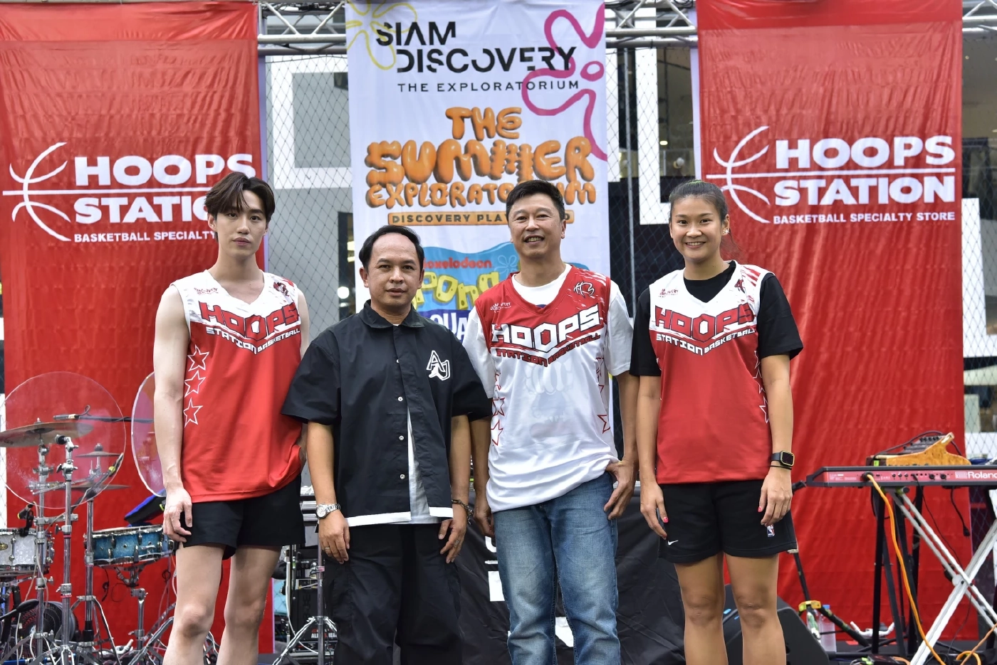 ต่อ ธนภพ - เอกวิทย์ ชัยวรานุรักษ์ - ขวัญพงษ์ ชื่นฤดีมล - อดีตนักบาสเกตบอลทีมชาติไทย