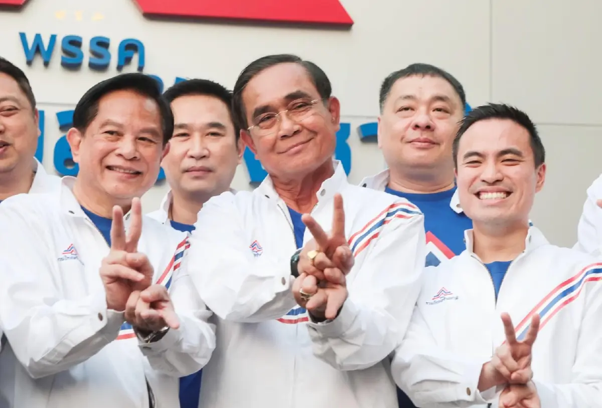 ลุงตู่  พล.อ.ประยุทธ์  จันทร์โอชา แคนดิเดตนายกฯพรรครวมไทยสร้างชาติ
