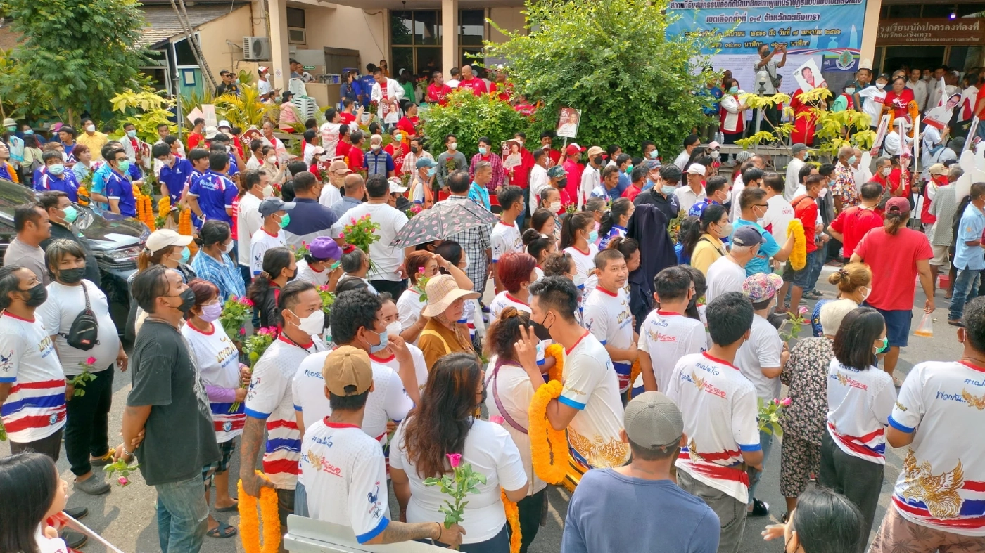 เลือกตั้งส.ส.แปดริ้ว คึกคัก ตระกูลคนดังลงแข่งเพียบ กองเชียร์ส่งเสียงสนั่น