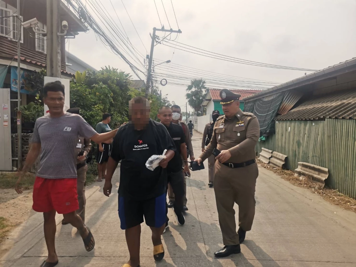  นายสมชาติ อายุ 46 ปี ผู้ก่อเหตุ