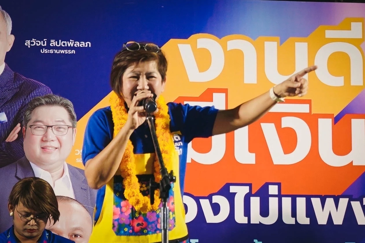 “กรณ์” ควง “จูรี” บุกสุราษฎร์ หาเสียงช่วย 4 ผู้สมัครชาติพัฒนากล้า